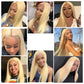 Honey Blonde Straight Wig