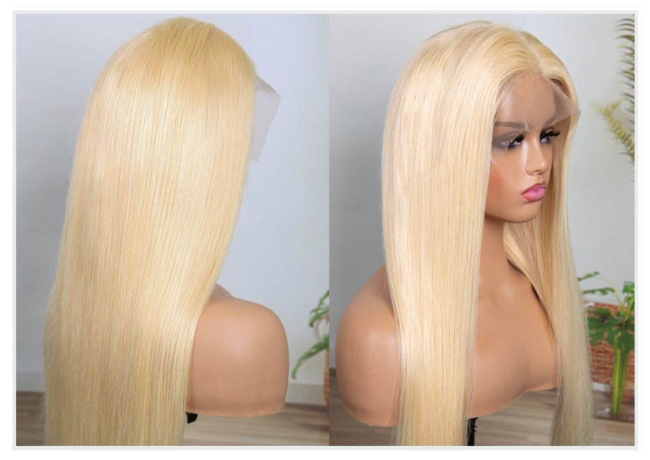 Honey Blonde Straight Wig