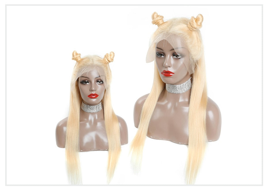 Honey Blonde Straight Wig