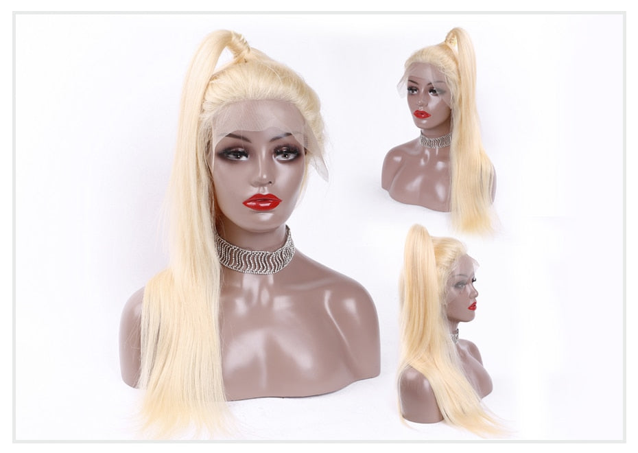 Honey Blonde Straight Wig