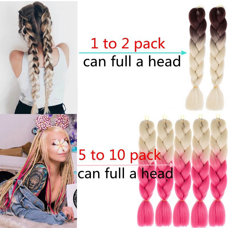 Ombre Braiding Extension