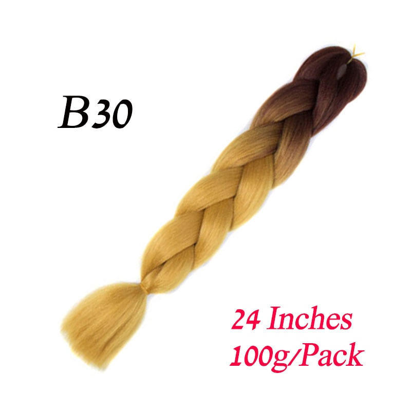 Jumbo Ombre Braiding Extensions