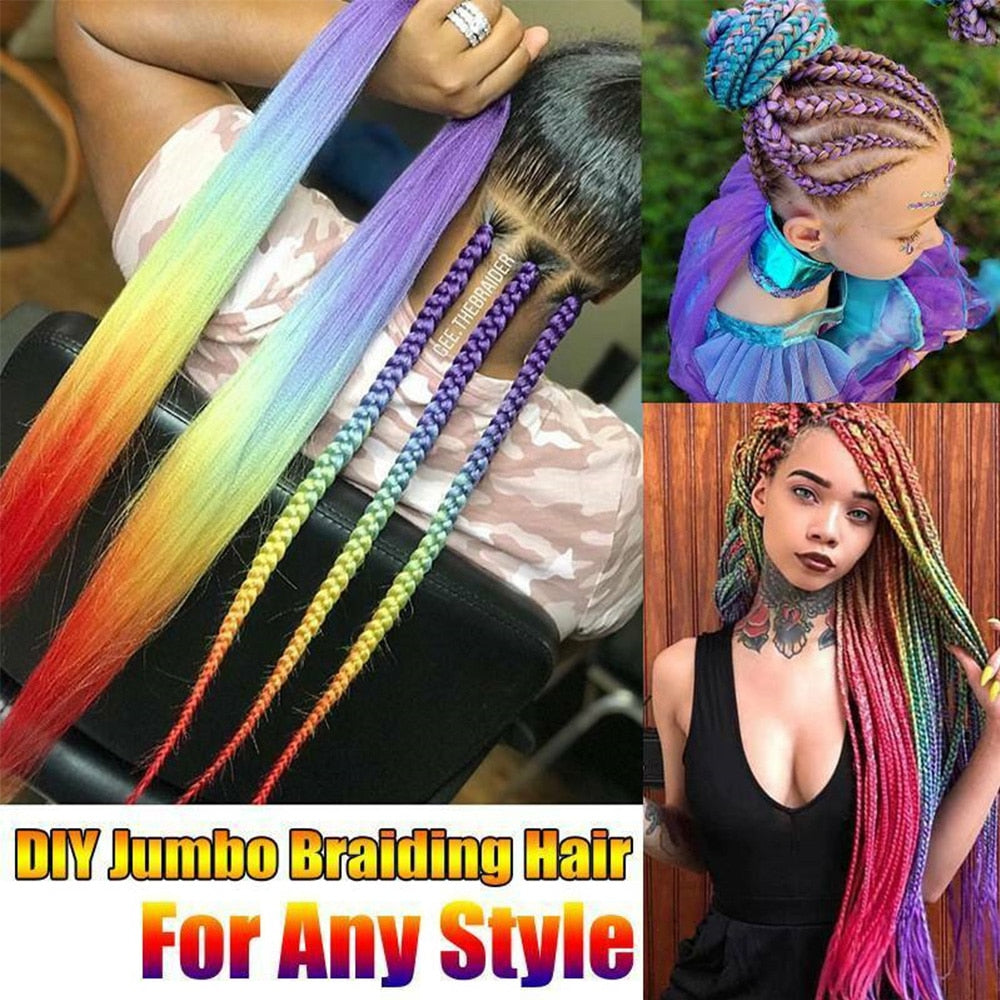 Jumbo Ombre Braiding Extensions