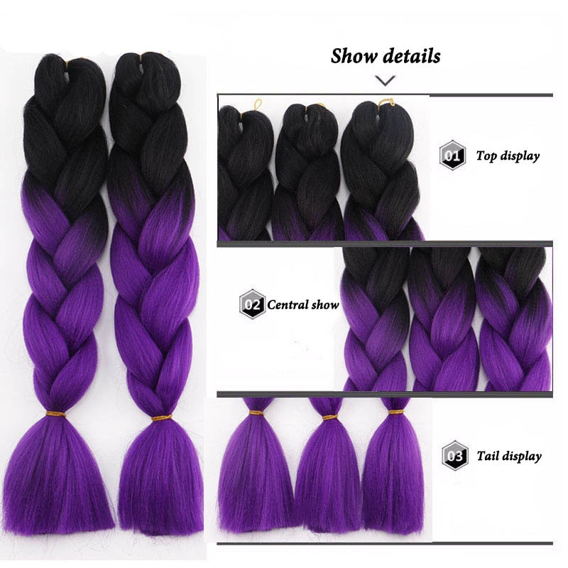 Ombre Braiding Extension