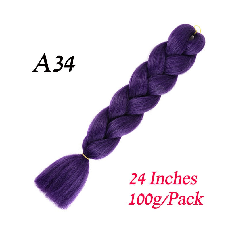 Jumbo Ombre Braiding Extensions