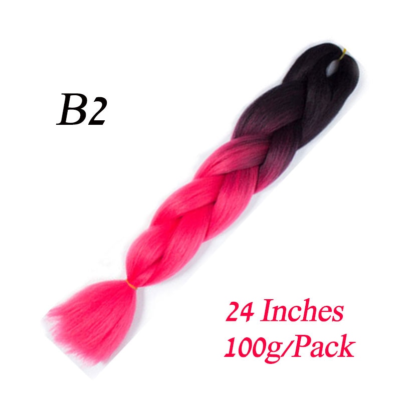 Jumbo Ombre Braiding Extensions