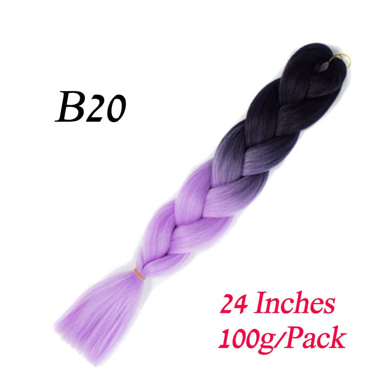 Jumbo Ombre Braiding Extensions