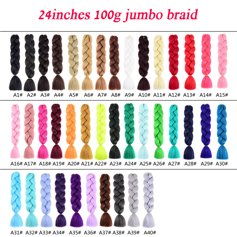 Jumbo Ombre Braiding Extensions